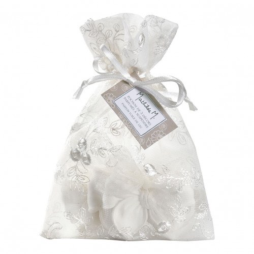 Pochon de 3 décors parfumés Nœud - Voile de Lin Pochon de 3 décors parfumés Nœud - Voile de Lin