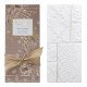Tablette parfumée Dentelle Fêtes Enchantées - Orange Étoilée