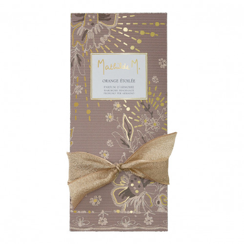 Tavoletta profumata in pizzo Feste Incantate - Orange Étoilée