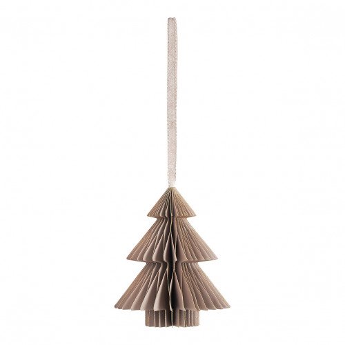 Christmas Decoration in Foldable Paper - Brown Tree