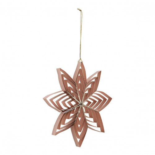 Decorazione Fiore di carta pieghevole - Rosa