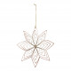 Décoration Fleur en papier pliable - Rose