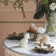 Nude Rose Scented Decorative Candle - Freesia and Pear