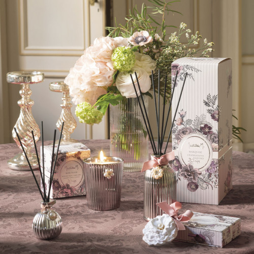 Célébrations Exquises Jewel Scented Candle 260g - Rose Élixir