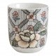 Coffret de 2 tasses et 2 plateaux - Madame de Pompadour
