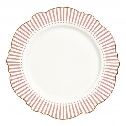 Madame de Récamier flat plate - Rose