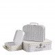 Set de 3 valisettes Petite Reine