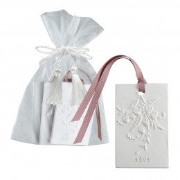 Pouch of 3 scented decorations Small Words - Fleur de Thé