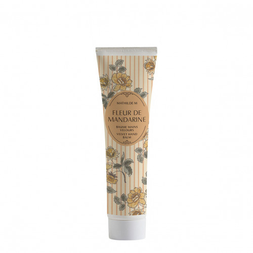Pochette Beauté baume mains savon et décor parfumé - Fleur de Mandarine
