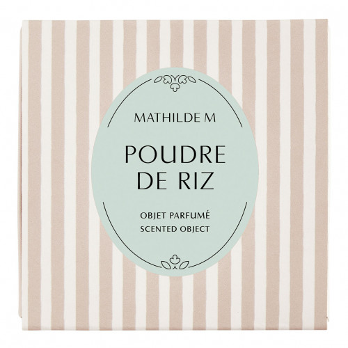 Scatola di 4 decori fondenti in cera profumata Angelo - Poudre de Riz