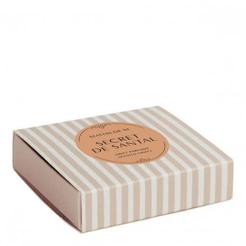 Boîte de 4 décors fondants en cire parfumée Arabesque - Secret de Santal