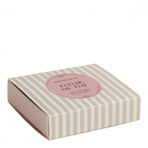 Caja de 4 decoraciones de cera perfumada Fleur - Fleur de Thé