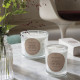 Bougie parfumée Les Intemporelles 400 g - Voile de Lin