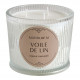 Bougie parfumée Les Intemporelles 400 g - Voile de Lin