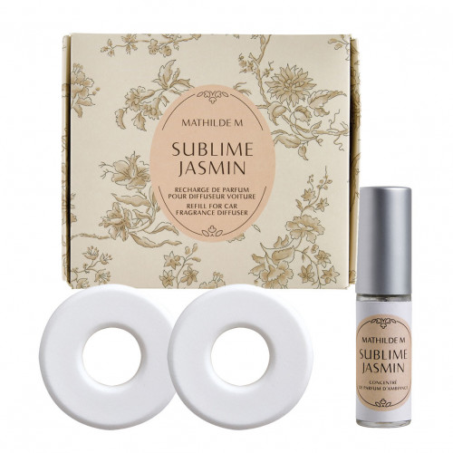 Recarga de perfume para difusor de coche Escapadas Perfumadas - Sublime Jasmin