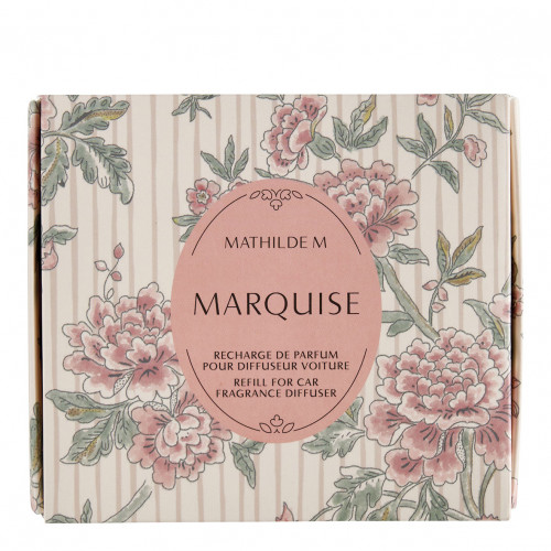 Recharge de parfum pour diffuseur de voiture Escapades parfumées - Marquise Recharge de parfum pour diffuseur de voiture Escapades parfumées - Marquise