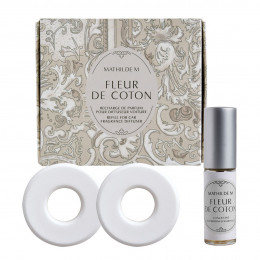 Ricarica profumo per diffusore auto Escapades Parfumées - Fleur de Coton
