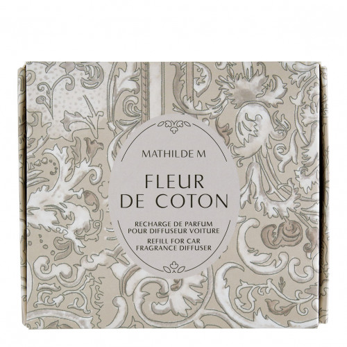 Ricarica profumo per diffusore auto Escapades Parfumées - Fleur de Coton