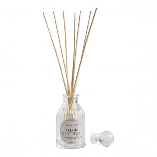 Caja difusor de perfume 90 ml y decoración perfumada Les Intemporelles - Fleur de Coton