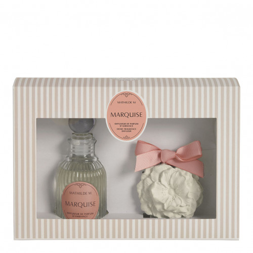 Estuche difusor de perfume 90 ml y adorno perfumado Les Intemporelles - Marquise