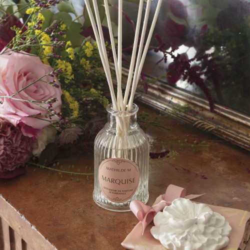 Coffret diffuseur de parfum 90 ml et décor parfumé Les Intemporelles - Marquise