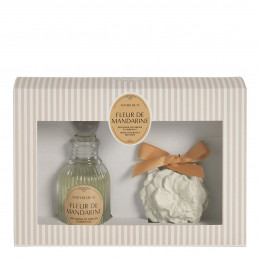 Set diffusore di profumo 90 ml e decorazione profumata Les Intemporelles - Fleur de Mandarine