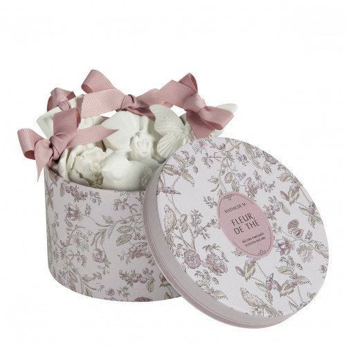Set of 5 scented decorations - Fleur de Thé
