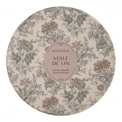 Cofanetto di 5 decorazioni profumate - Voile de Lin