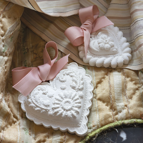 Decoración perfumada Corazón Boutis - Modelo pequeño - Marquise