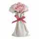 Bouquet of white and pink scented soap roses - Rose fragrance