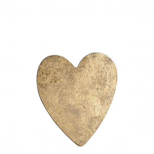 Set de 3 Cœurs en métal finition laiton Set de 3 Cœurs en métal finition laiton