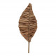 Ramo de 3 decorações vegetais secas - Rosa envelhecido