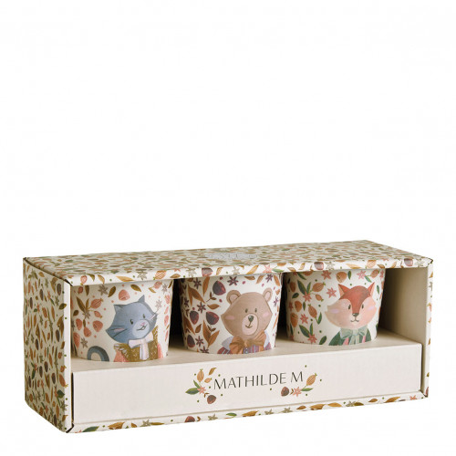 Set de 3 vasos Les 3 Compères