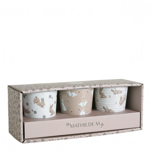 Set of 3 glasses La Ronde des Petits Lapins Set of 3 glasses La Ronde des Petits Lapins