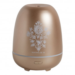 Difusor elétrico de névoa perfumada Clássico 60 ml - Dourado