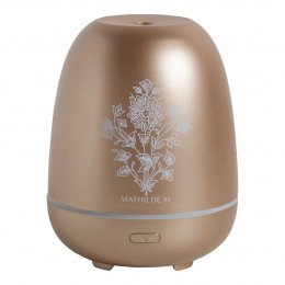 Difusor elétrico de névoa perfumada Clássico 60 ml - Dourado