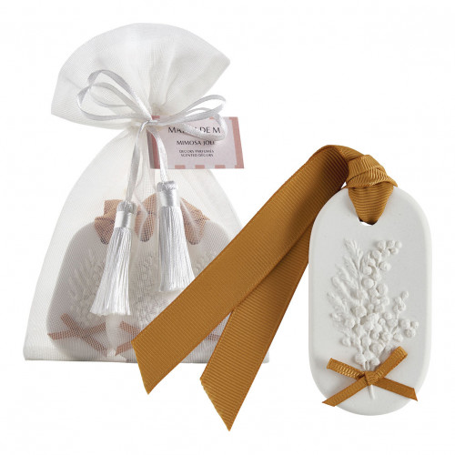 Pouch of 3 Scented Decorations Soleil de Provence - Mimosa Joli