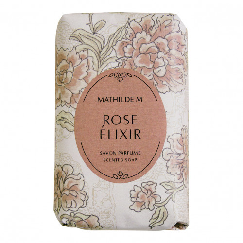 Savon parfumé Cachemire Exquis - Rose Élixir