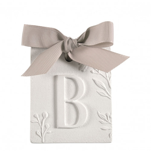 Decoração perfumada letra B - Voile de Lin