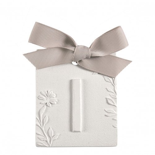 Décor parfumé lettre I - Voile de Lin