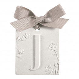 Decoração perfumada letra J - Voile de Lin