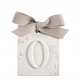 Decoração perfumada letra O - Véu de Linho