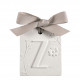 Decoração perfumada letra Z - Voile de Lin (Véu de Linho)