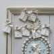 Décor parfumé lettre H - Voile de Lin