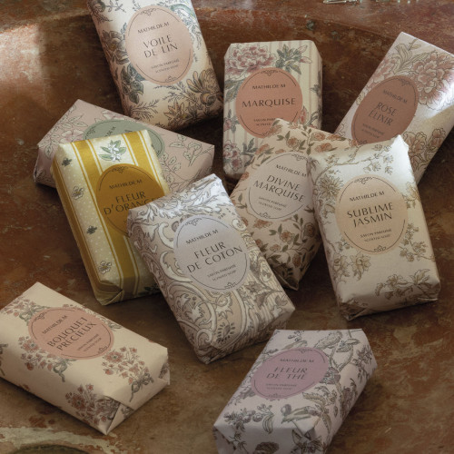 Savon parfumé Cachemire Exquis - Freesia Délice