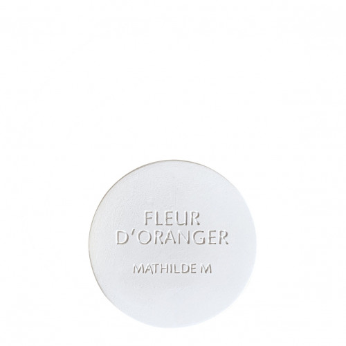 Round scented plaster decor tester - Orange Blossom