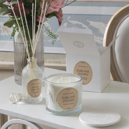 Diffuseur de parfum d'ambiance Les Intemporelles 200 ml - Voile de Lin