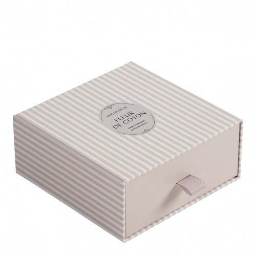 Decorazione profumata Cuore ricamato - Fleur de Coton