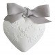 Scented decoration Embroidered Heart - Fleur de Coton