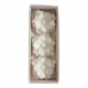 Coffret de 3 décors fondants en cire parfumée - Fleur d'Oranger